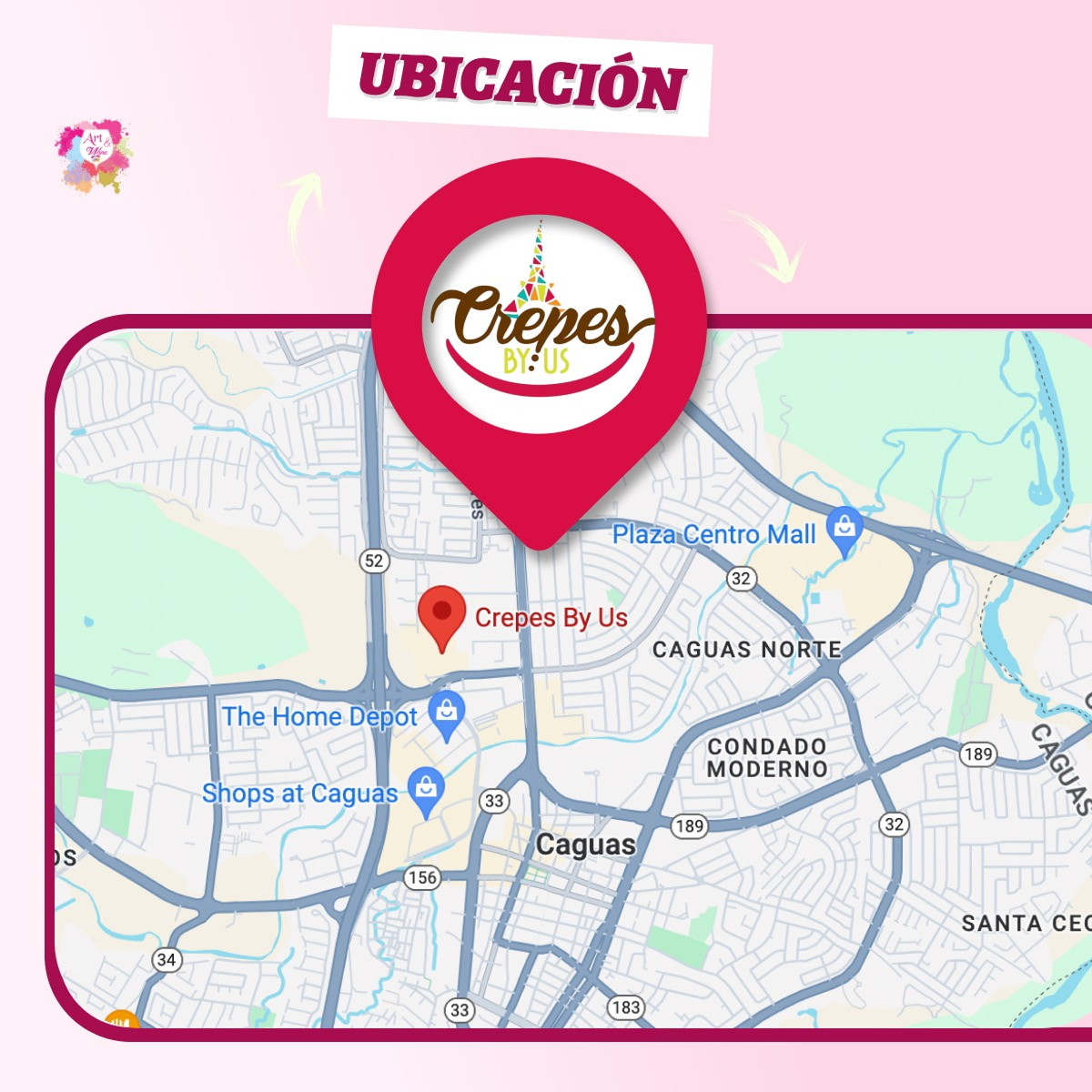 ✨ 🎨Taller de arte en ✨Crepes by us - Caguas✨ Promo en mimosas 🍹 - 7pm- Sábado, 01 de Agosto 2026
