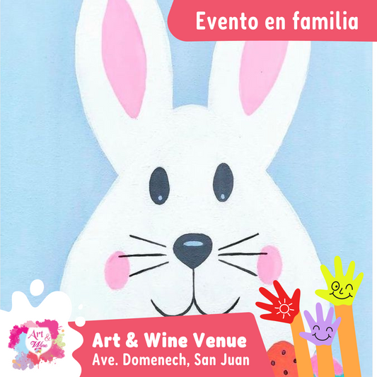 🎨Niños y Niñas (5 a 12 años) Domingo, 19 de Abril 2026 a las 2pm - Art & Wine Venue, San Juan. ✨¡Día en Familia!