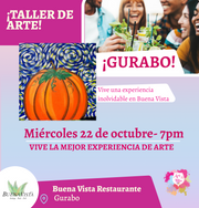 🎨¡Taller de arte!✨ Gurabo - Buena Vista, Miércoles 22 de octubre a las 7:00pm