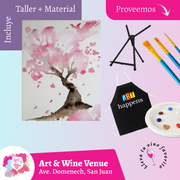 🎨¡Taller de Acuarela! en Art & Wine Venue 7pm- Jueves, 20 de noviembre en San Juan✨