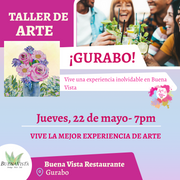 ✨✨Taller de Arte✨  Gurabo- Buena Vista, Jueves 22 de mayo a las 7:00pm