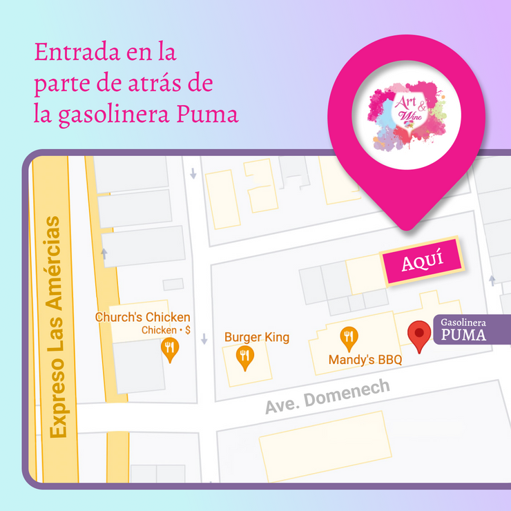 🎨Taller de arte en Art & Wine Venue 7pm -  Jueves, 5 de junio en San Juan. ¡Lleva tu vino favorito!