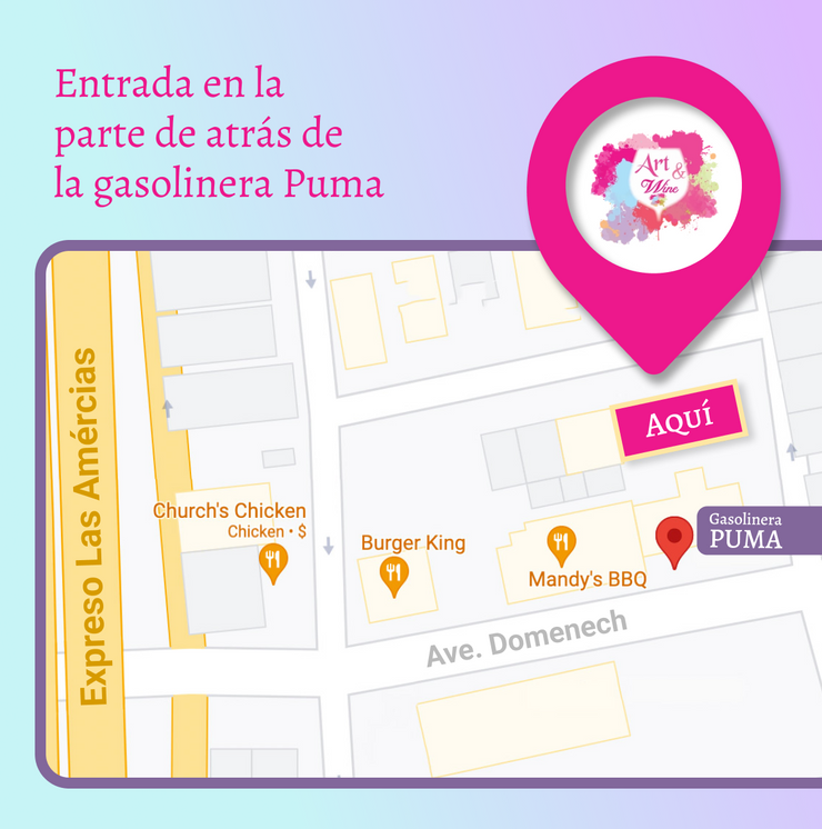 🎨¡Taller de arte en Art & Wine Venue 7pm - Viernes, 26 de diciembre en San Juan. ¡Lleva tu vino favorito!