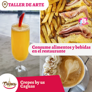 🎨¡Taller en Caguas! ✨Crepes by us ✨ Promo en mimosas 🍹  - 7pm- Sábado, 24 de Enero 2026