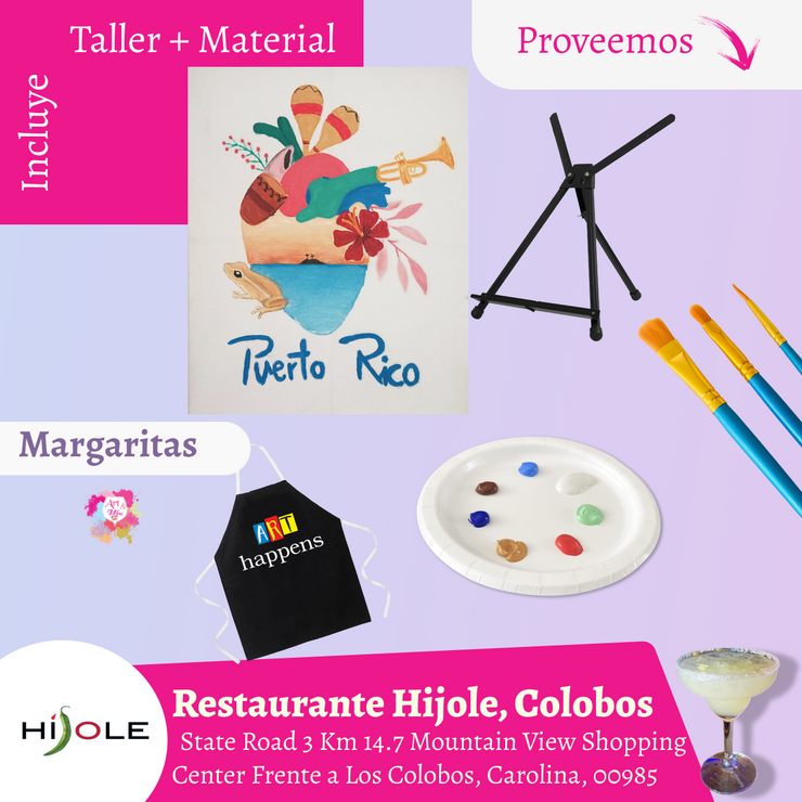 ¡Taller en Colobos! ✨Hijole Restaurante ✨ 💜  MARGARITAS- 7pm- Viernes 14 de noviembre✨