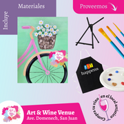 ¡Tardes de Arte y compartir en familia! 🌅 Sábado, 22 de marzo 🎨 2pm en Art & Wine Venue 🎨 - San Juan.¡Lleva tu vino o bebida favorita!