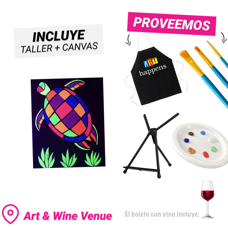 ¡Glow in the Dark! Sábado, 14 de octubre en Art & Wine Venue - San Juan