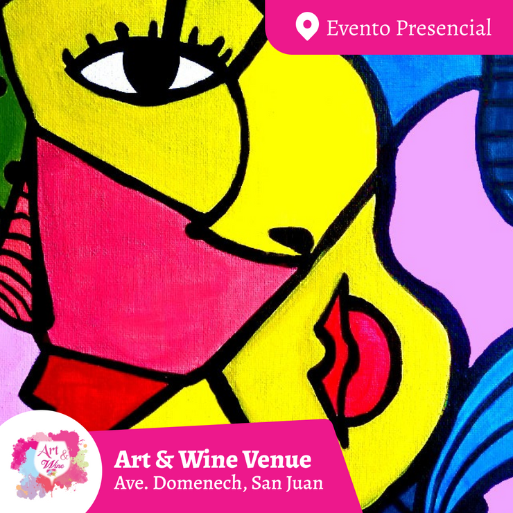 Glow in the Dark! Jueves, 06 de febrero en Art & Wine Venue - San Juan - Lleva tu vino favorito