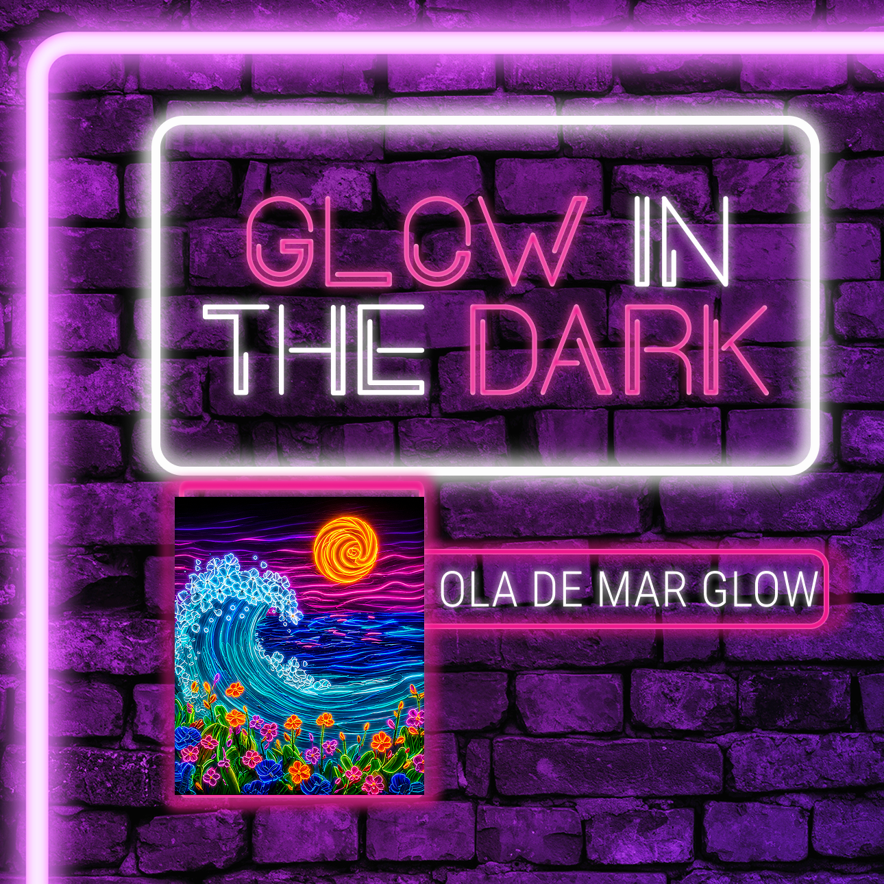🎨¡Glow in the Dark! Sábado, 15 de Agosto 2026 en Art & Wine Venue - San Juan -¡Lleva tu vino favorito! 7pm