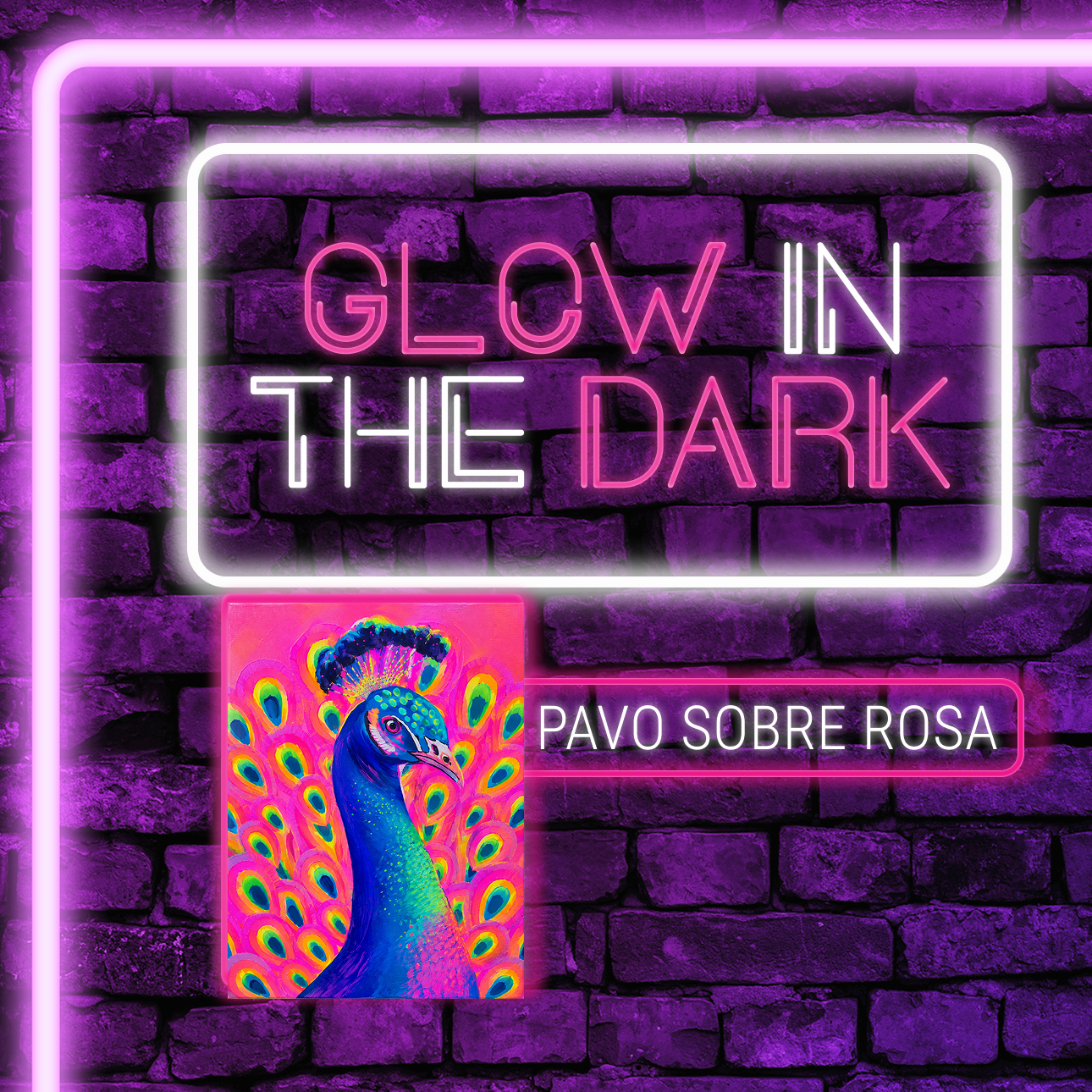 🎨¡Glow in the Dark! Miércoles, 26 de Agosto 2026 en Art & Wine Venue - San Juan -¡Lleva tu vino favorito! 7pm