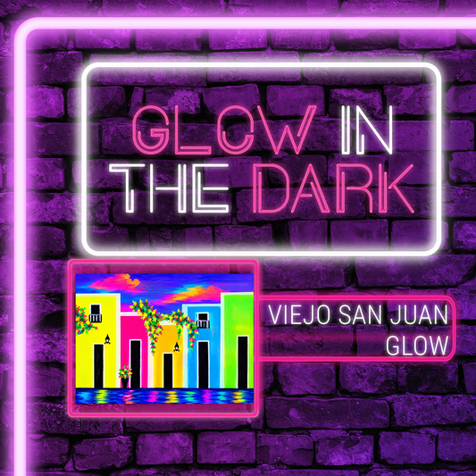 Glow in the Dark! Sábado, 5 de Diciembre 2026 en Art & Wine Venue - San Juan -¡Lleva tu vino favorito! 7pm