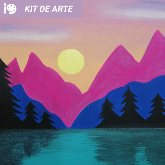 Kit de Arte: Paisaje rosa