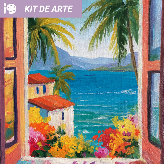 Kit de arte: Ventana al mar