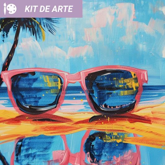 Kit de arte: Lentes playeros