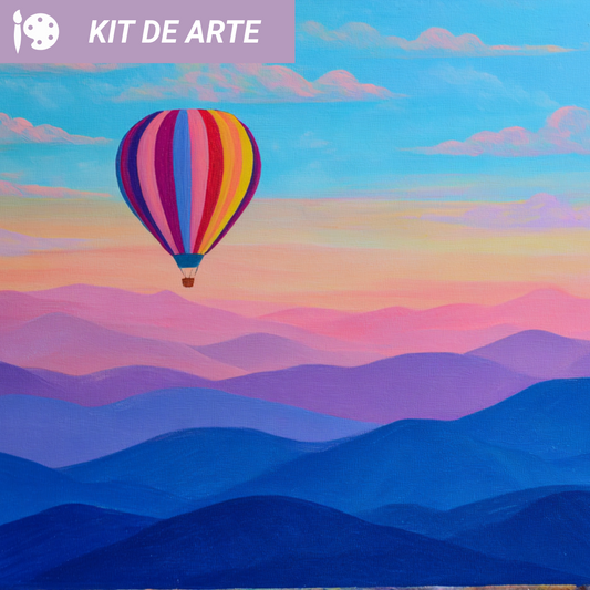 Kit de arte: Globo en el aire
