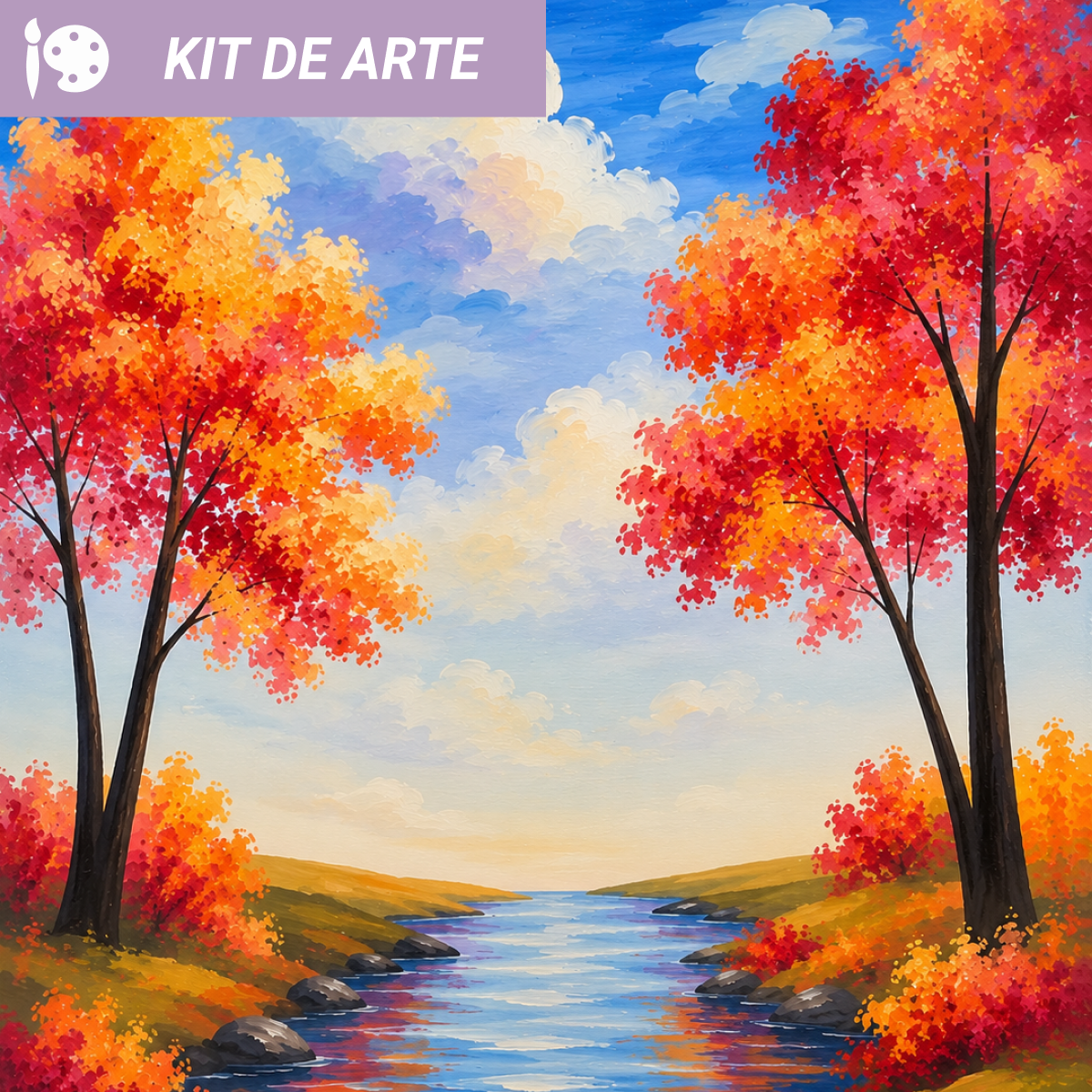 Kit de arte: Arbol de Otoño
