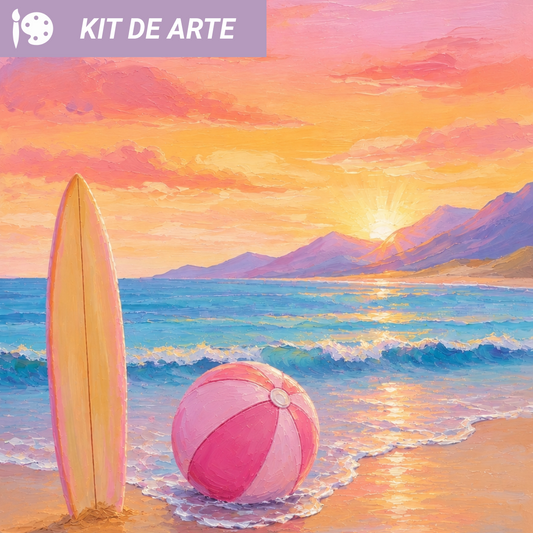 Kit de arte: Tabla de Surf