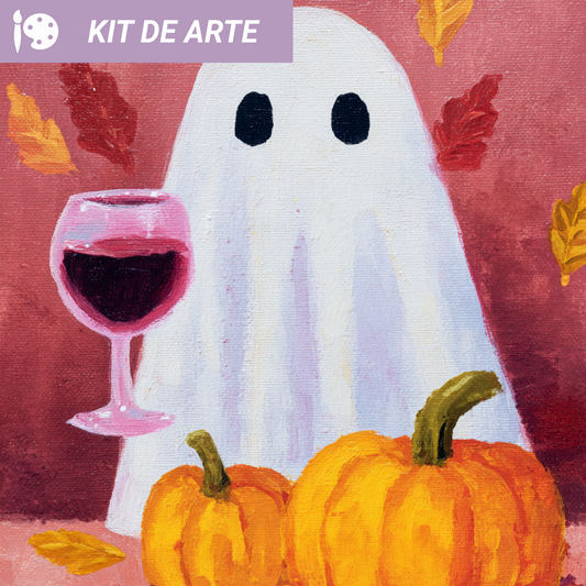 Kit de arte: Fantasma Halloween