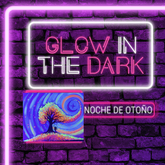 🎨¡Glow in the Dark! Sábado, 16 de Mayo 2026 en Art & Wine Venue - San Juan -¡Lleva tu vino favorito! 7pm