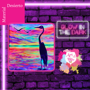 🎨¡Glow in the Dark! Sábado, 31 de Enero 2026 en Art & Wine Venue - San Juan -¡Lleva tu vino favorito! 7pm