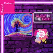🎨¡Glow in the Dark! Viernes, 26 de septiembre en Art & Wine Venue - San Juan -¡Lleva tu vino favorito!