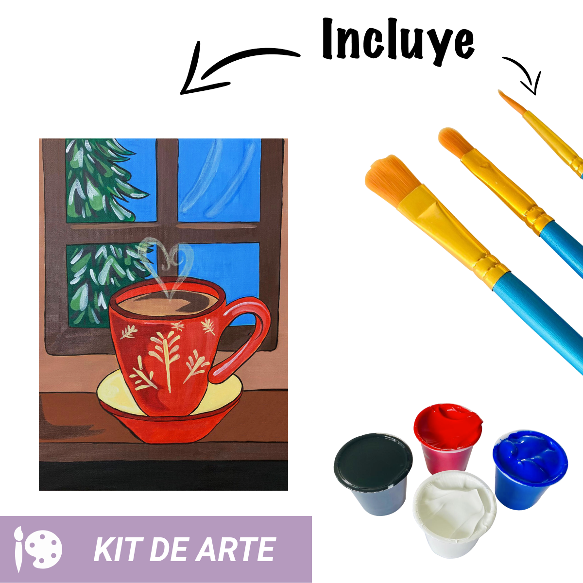 Kit de Arte: Chocolate y Navidad