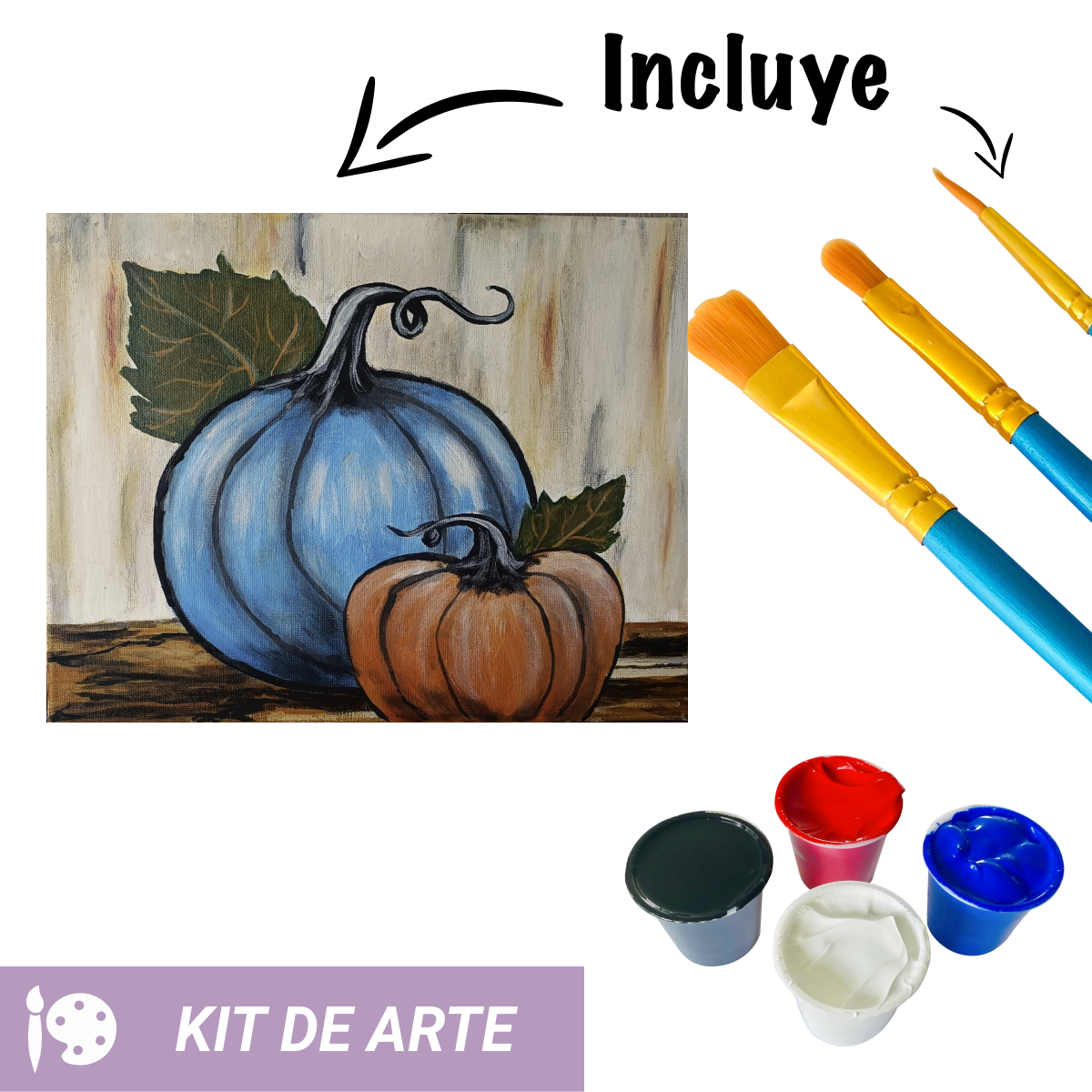 Kit de Arte:  Calabazas