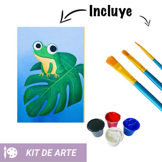 Kit de arte: Ranita