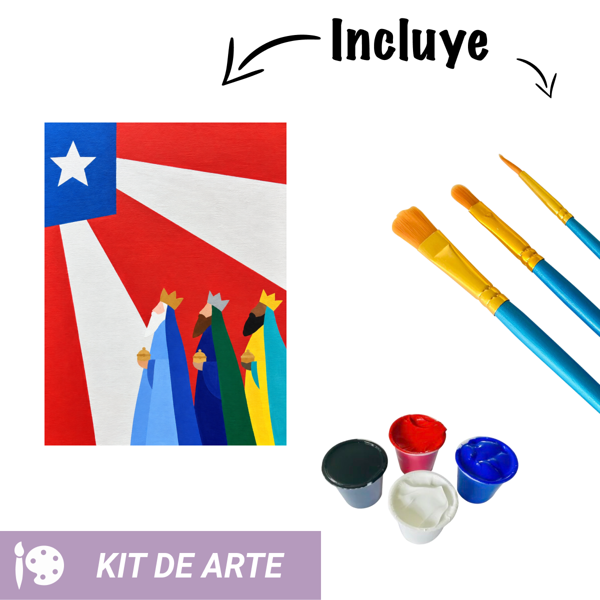 Kit de arte: Bandera de Reyes