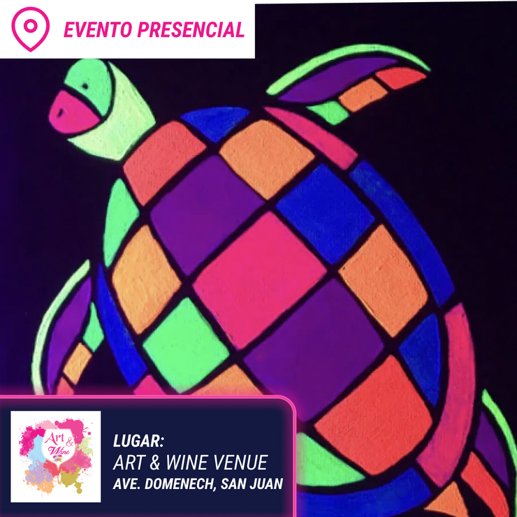 ¡Glow in the Dark! Sábado, 14 de octubre en Art & Wine Venue - San Juan