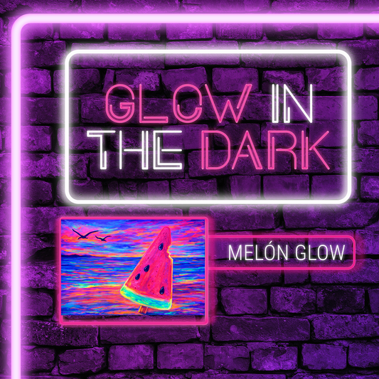 🎨¡Glow in the Dark! Jueves, 28 de Mayo 2026 en Art & Wine Venue - San Juan -¡Lleva tu vino favorito! 7pm