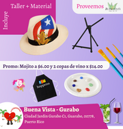 🎨¡Pinta tu sombrero al estilo Bad Bunny! Gurabo- Buena Vista, Miércoles 27 de Agosto a las 7:00pm
