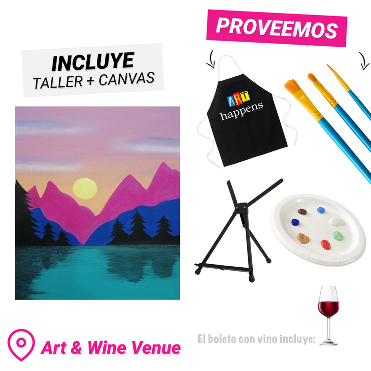 Taller de Arte en Art & Wine Venue - Viernes, 20 de octubre en San Juan