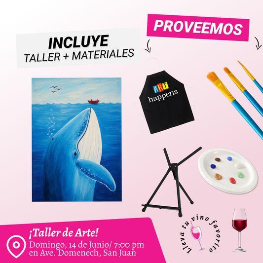 🎨¡Día en Familia!, Domingo, 14 de Junio 2026 a las 2pm - Art & Wine Venue, San Juan. ✨
