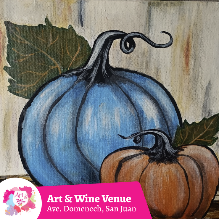 🎨¡Taller de arte en Art & Wine Venue 7pm - Jueves, 13 de noviembre en San Juan. ¡Lleva tu vino favorito!
