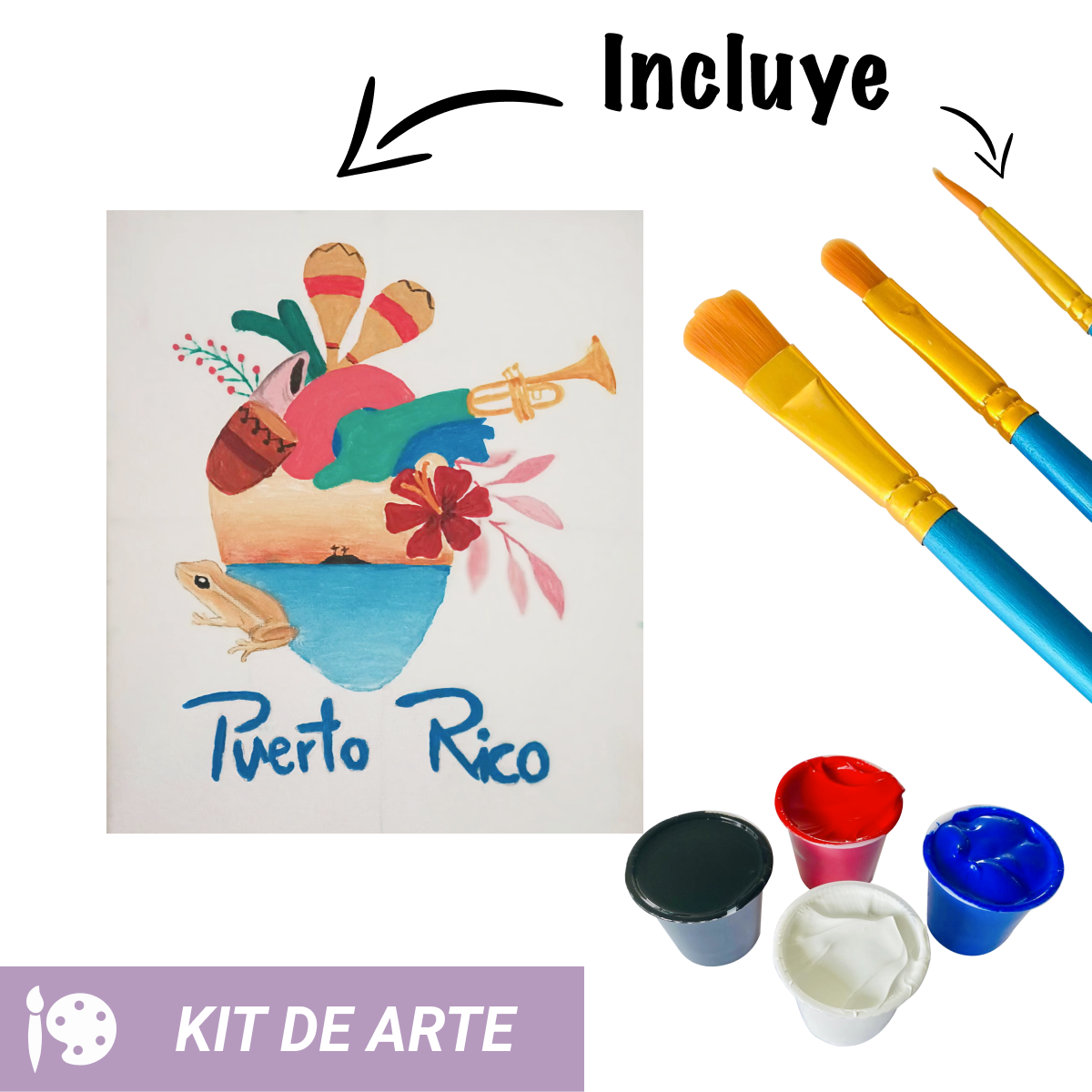 Kit de arte: Corazón PR
