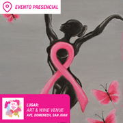 ¡Día Internacional de la lucha contra el cáncer de mama!Taller de Arte en Art & Wine Venue - Jueves, 19 de octubre en San Juan