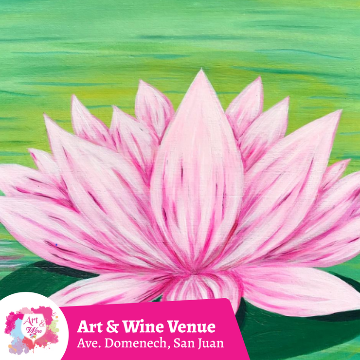 Taller de Arte en Art & Wine Venue - Viernes, 17 de Mayo en San Juan. ¡Vino disponible solo en el local, ya sea en copa o botella!