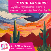 ✨¡Celebra con mamá!✨ Miércoles, 07 de mayo a las 7pm en Art & Wine Venue - San Juan¡Lleva tu vino!!