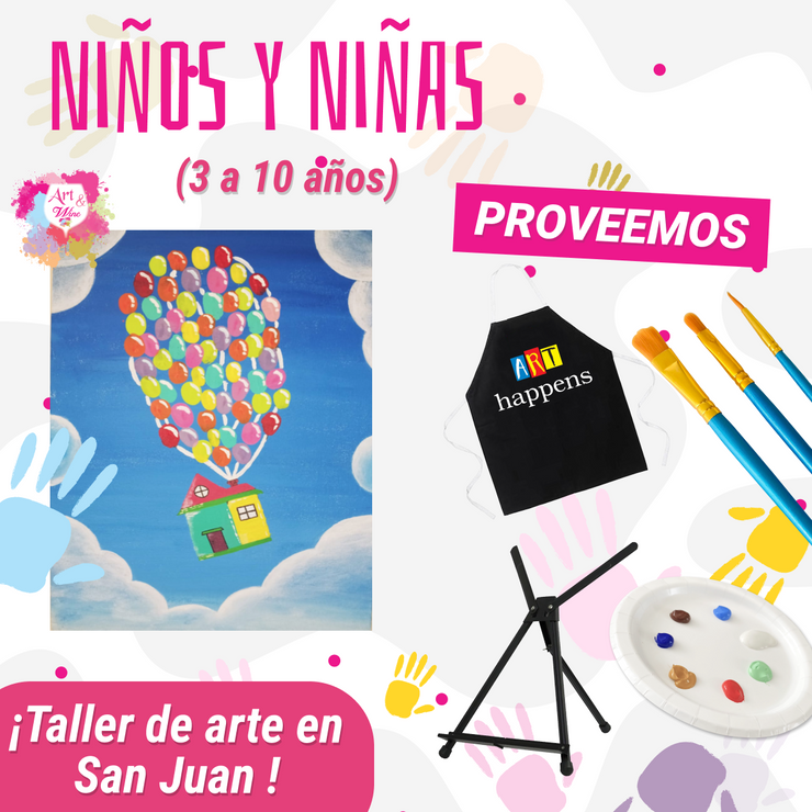Niños y Niñas (3 a 10 años) Domingo, 24 de septiembre  a las 2pm - Art & Wine Venue, San Juan