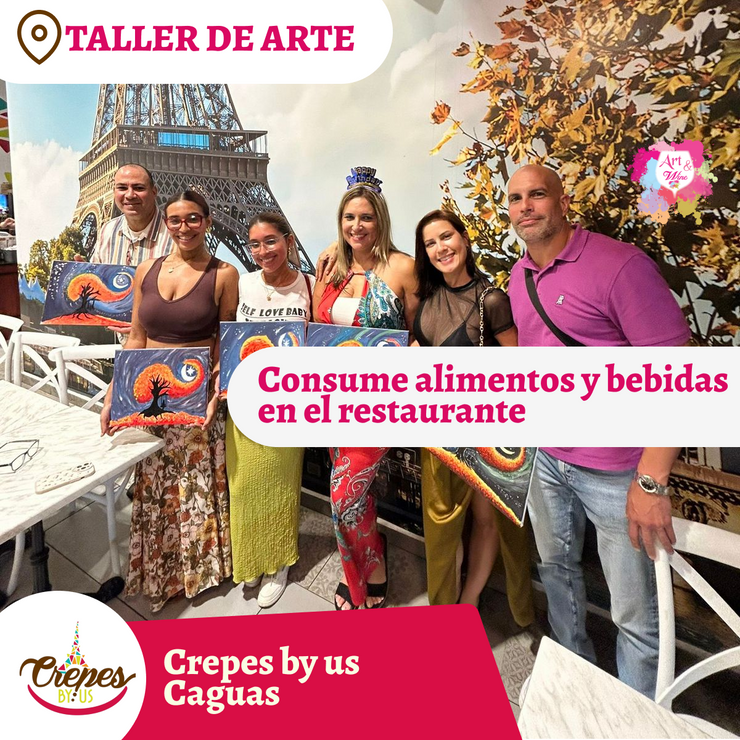 ¡Pinta tu sombrero en Caguas! ✨Crepes by us ✨ Promo en mimosas 🍹  - 7pm- Sábado, 27 de septiembre