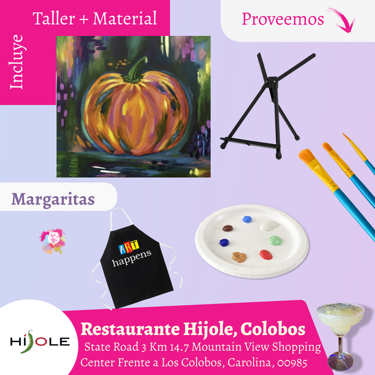 ¡Taller en Colobos! ✨Hijole Restaurante ✨ 💜  MARGARITAS- 7pm- Jueves 16 de octubre✨