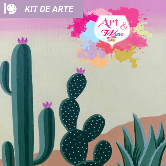 Kit de Arte: Desierto rosa