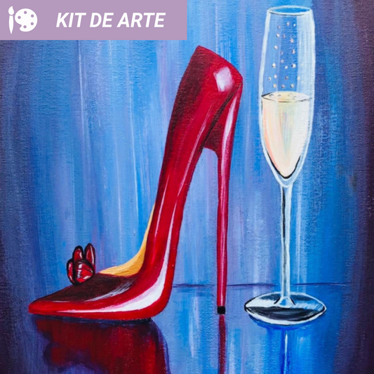 Kit de Arte: Zapato de Mujer