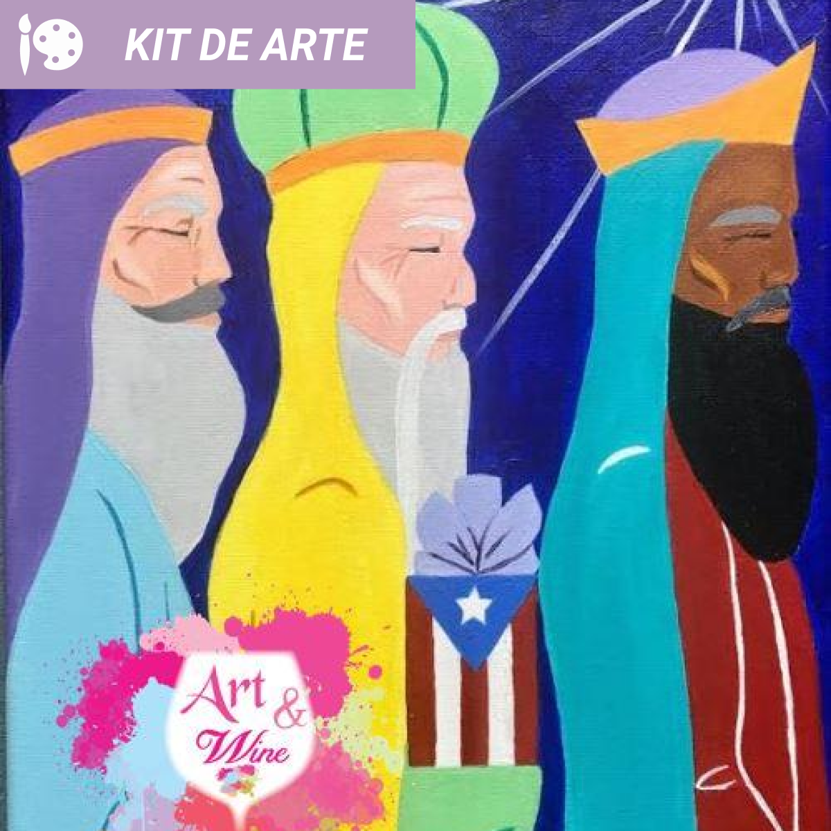 Kit de Arte: Reyes Magos
