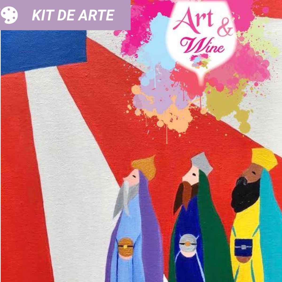 Kit de Arte: Bandera de Reyes