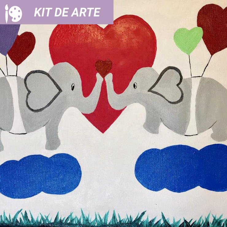 Kit de Arte: Bebé elefante