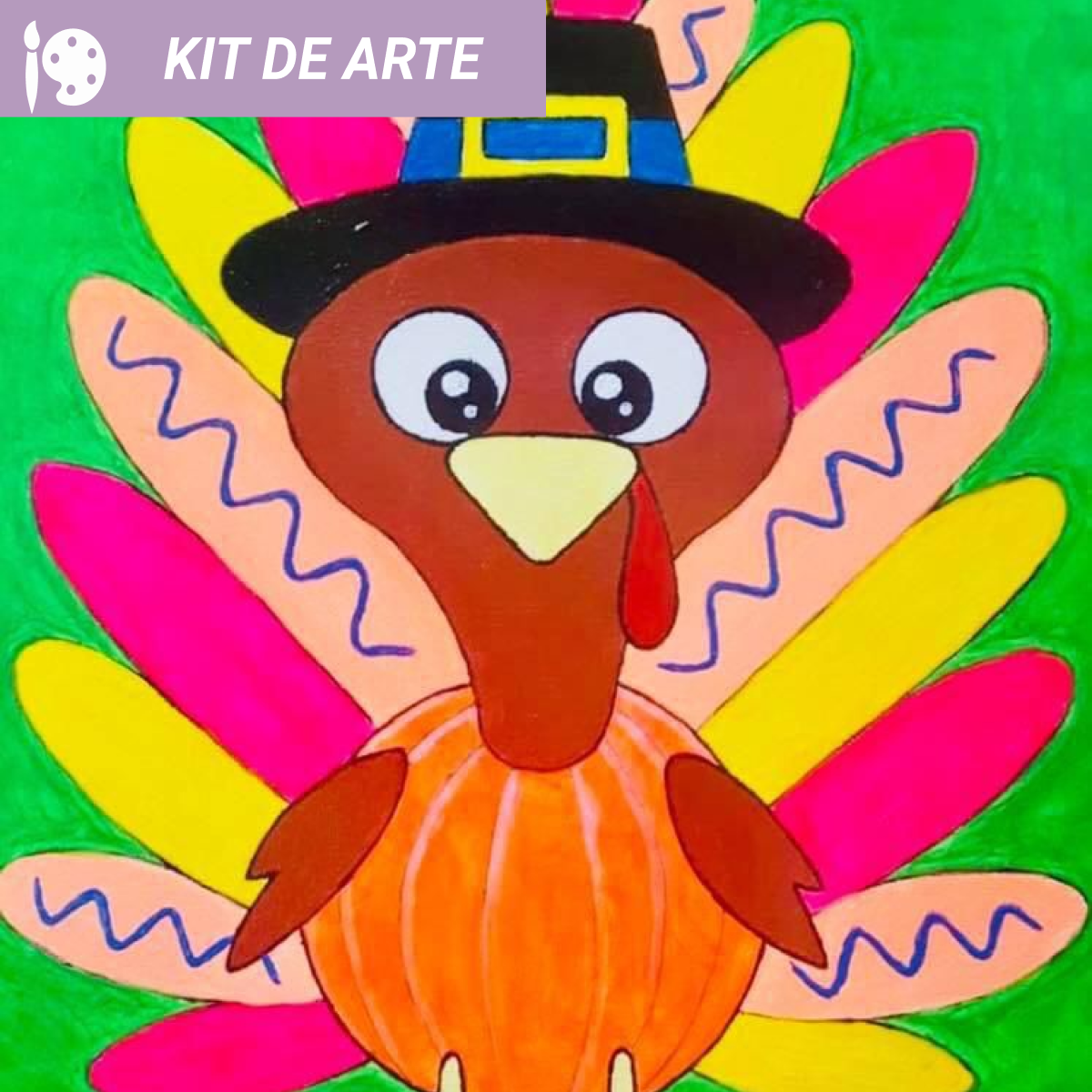 Kit de arte: Pavo