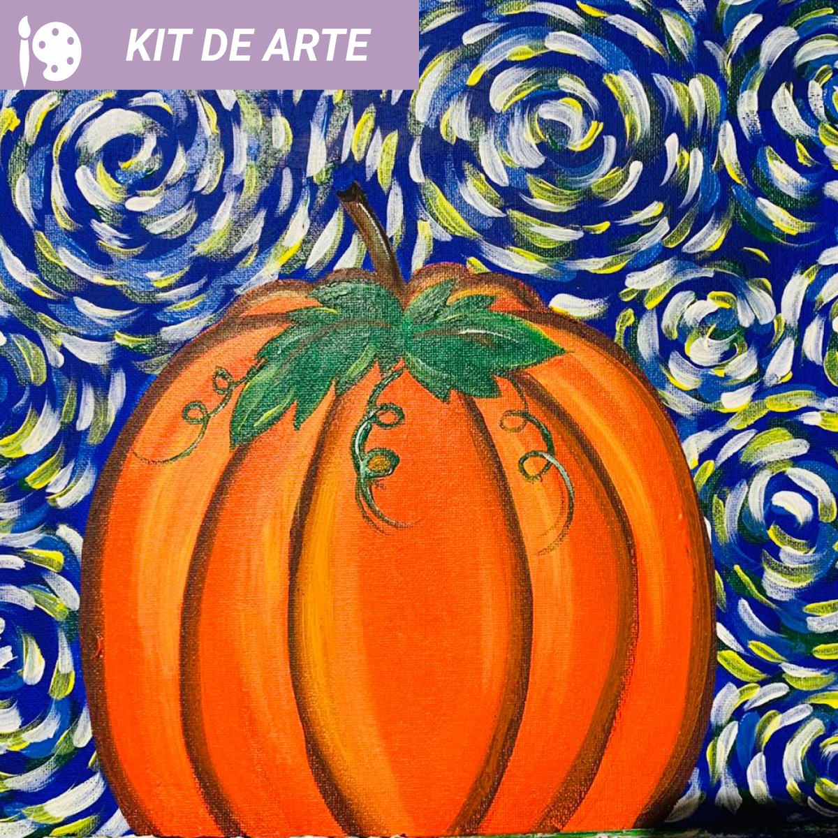 Kit de arte: Calabaza Estrellada