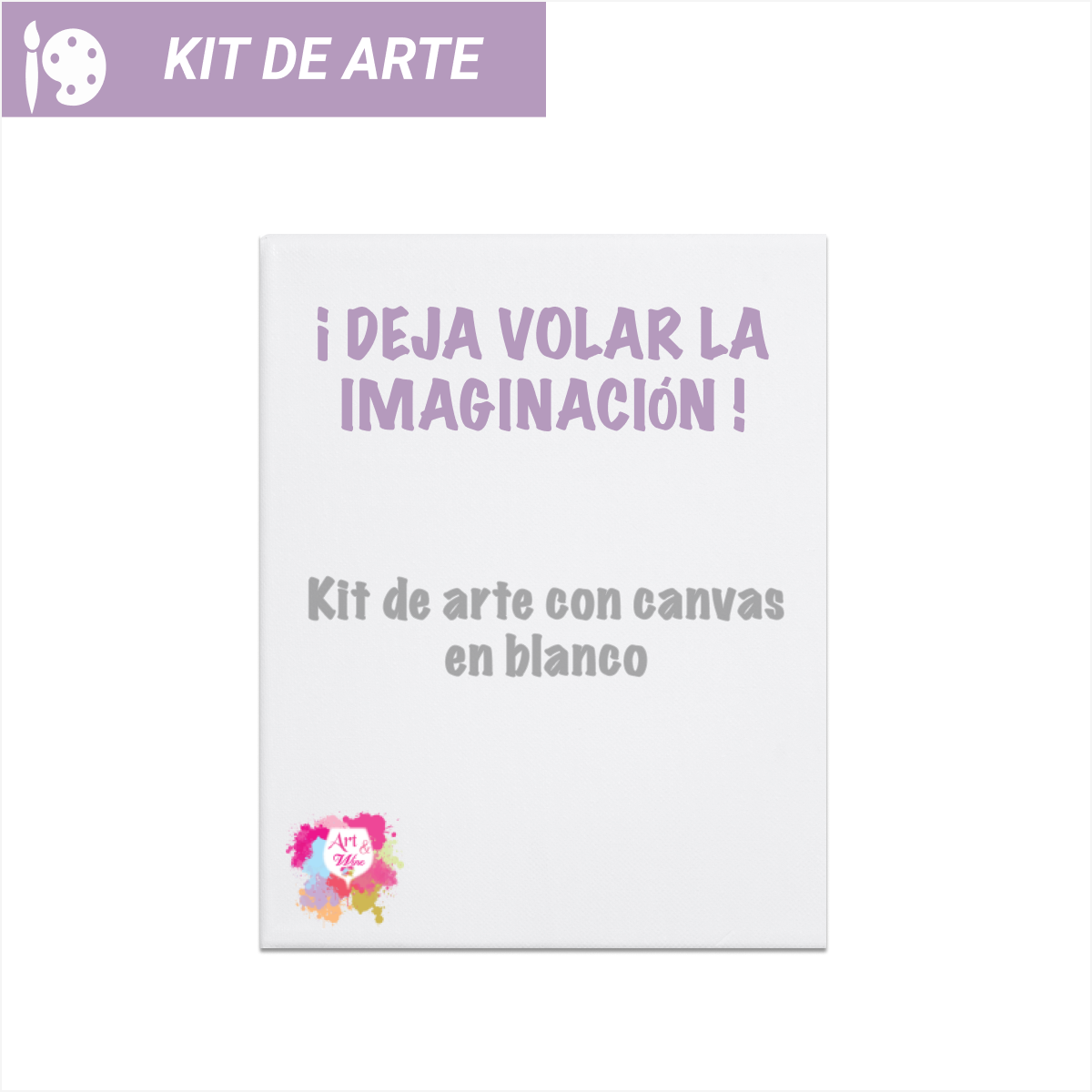 Kit de Arte: Canvas en blanco